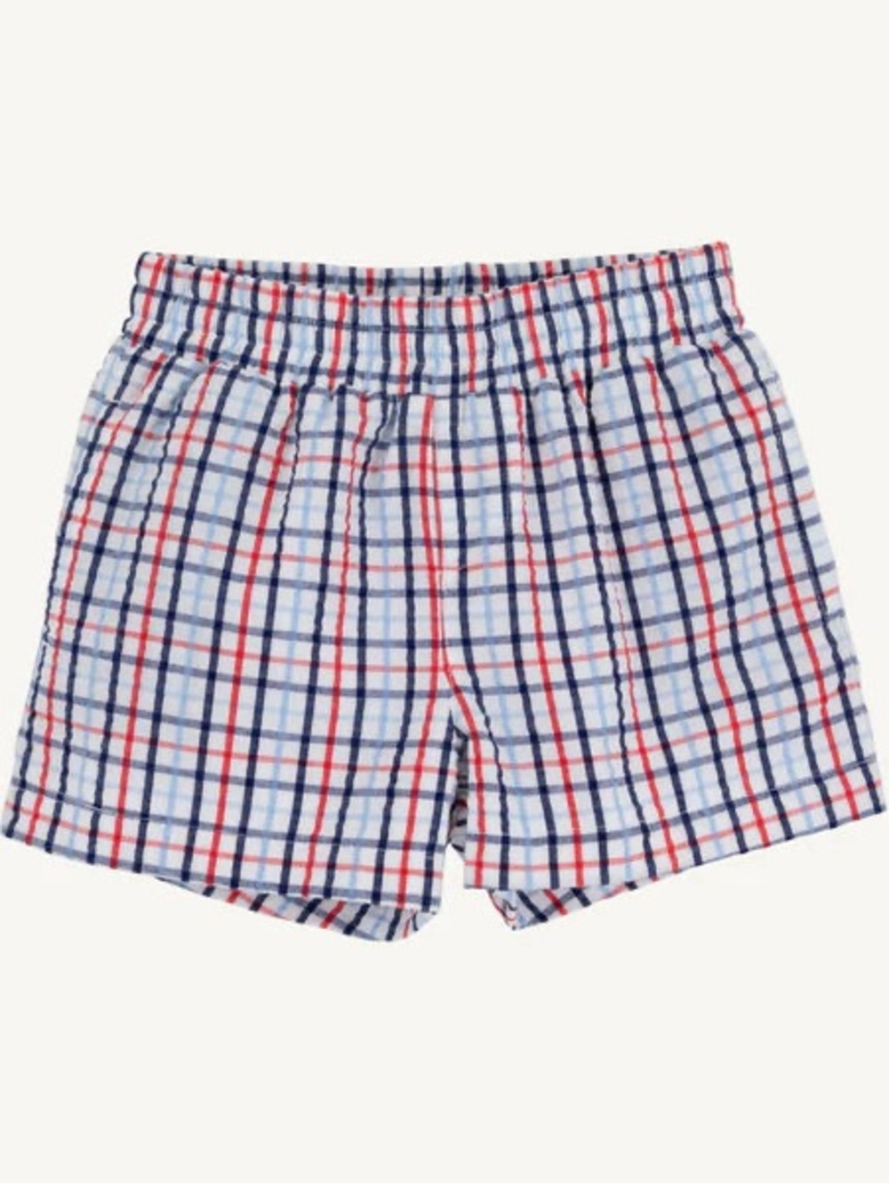 TBBC | Sheffield Shorts - Pierce Mill Plaid Seersucker with Nantucket Navy